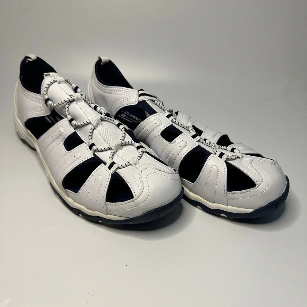 Men’s Boca Classics Typhoon White Sneaker Sandals Size 11